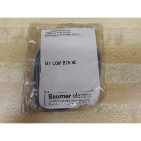 Baumer MY COM B7580 Precision Switch 10251046