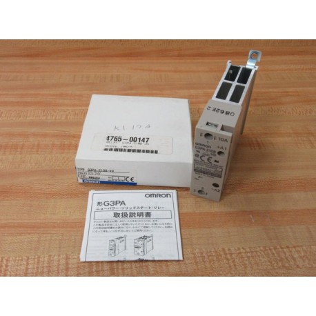 Omron G3PA-210B-VD Solid State Relay G3PA210BVD