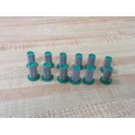 Spraying Systems 4193A-PP Mesh Tip Strainer Green (Pack of 12) - New No Box