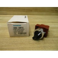 Siemens 3SB02-X2MF1G Illuminated Selector Switch 3SB02X2MF1G