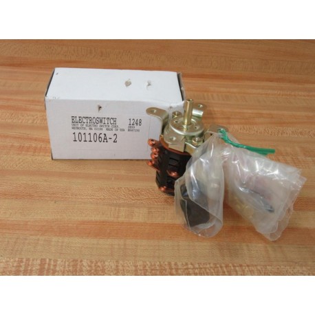 Electroswitch 1011-06-A2 6 Pole Snap Action Switch 101106A2