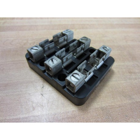 Marathon T30A3B Fuse Block 3 Pole 30 Amp - Used