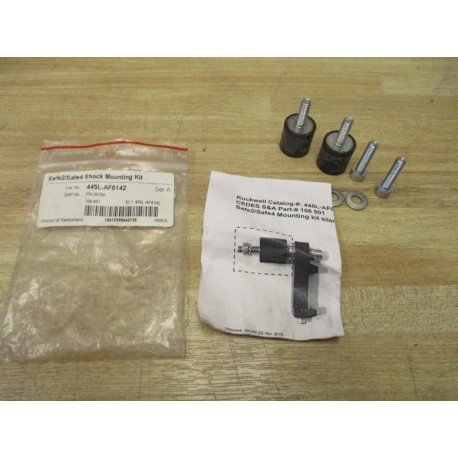 Allen Bradley 445L-AF6142 Safe2Safe4 Shock Mounting Kit 445LAF6142 Ser. A
