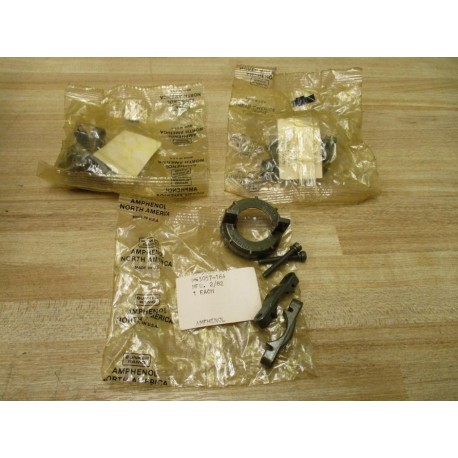 Amphenol MS3057-16A Connector Cable Clamp MS305716A (Pack of 3) - New No Box
