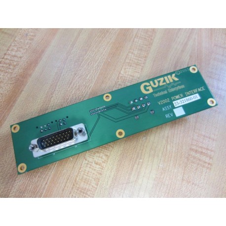 Guzik 23-321860-01 V2002 Power Interface 321863 - Used