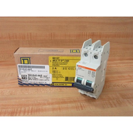 Square D 60137 Merlin Gerin C2A Schneider Breaker