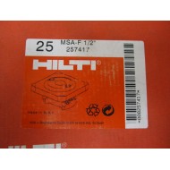 Hilti MSA-F 12" Clamp 257417 (Pack of 25)