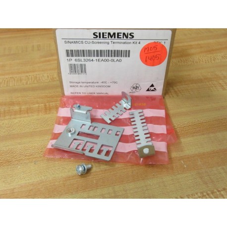 Siemens 6SL3264-1EA00-0LA0 Sinamics CU-Screening Termination Kit 4