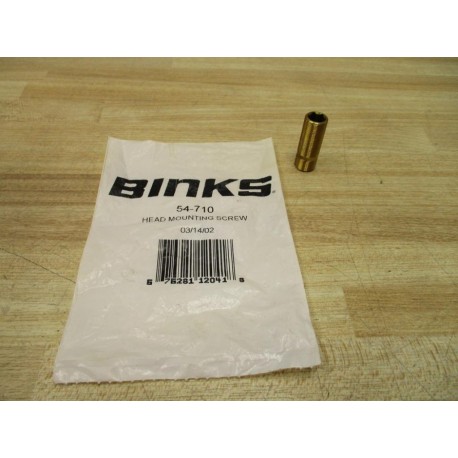 Binks 54-710 Head Mounting Screw 54710