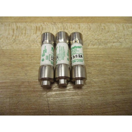 Littelfuse CCMR 3-12A Fuse CCMR312A Tested (Pack of 3) - New No Box