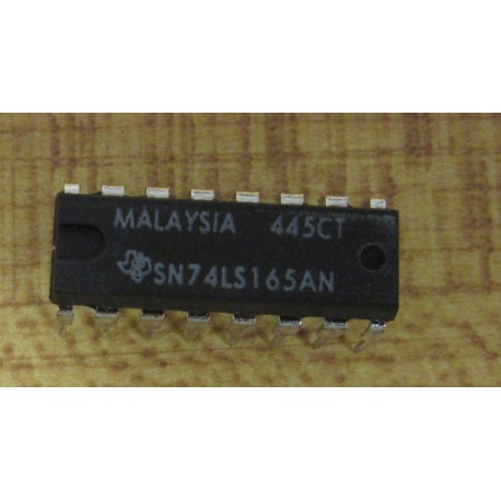 Texas Instruments SN74LS165AN Integrated Circuit (Pack of 25)