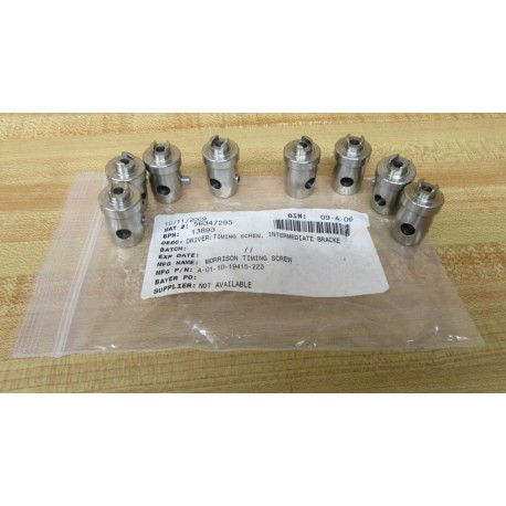 Morrison Timing Screw A-01-10-19415-223 Intermediate Bracket (Pack of 8) - New No Box