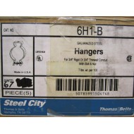 Thomas And Betts 6H1B Hangers 34" Conduit (Pack of 80) - New No Box