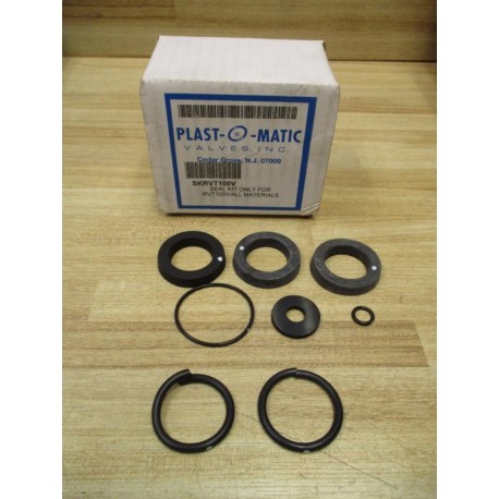 Plast-O-Matic Valves SKRVT100V Seal Kit