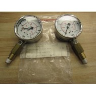 Wika 252096 Pressure Gauge 0-870 PSI 0-60 Bar (Pack of 2)