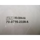 3M 06-0200-30 Speedglas Inside Protection Plate 9100XX (Pack of 10)