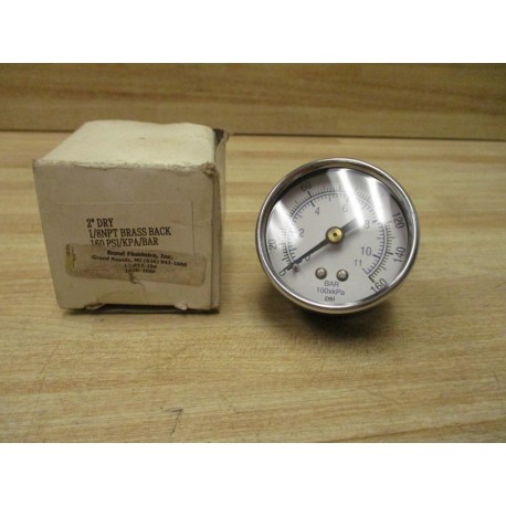 Bond Fluidaire 10-013-204 Pressure Gauge 10013204