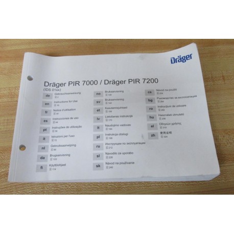 Drager 90 23 885 Manual 9023885