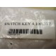 ITT 4.100.317 Key Switch 4100317 - New No Box