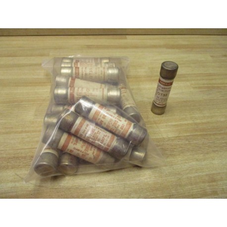 Gould Shawmut OT35 One-Time Fuse Tested (Pack of 25) - Used