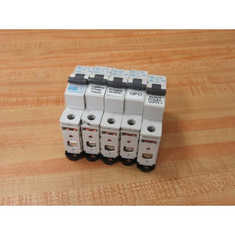 Terasaki Din-T 10 10A NHP Circuit Breaker DinT10 (Pack of 5) - Used