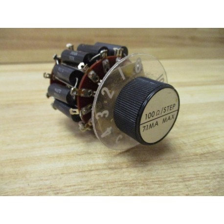 0AK 5025-0013 Decade Switch OAK 5025-0013 100ΩStep 71MA - Used