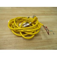 Banner 32953 Micro Fast Cordset MQAC-415 RA 9' Cable - Used