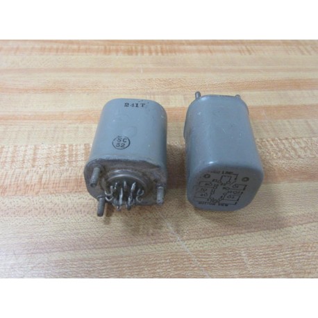 General Electric CR2791G121A50 Relay AO-9975093-1 (Pack of 2) - Used