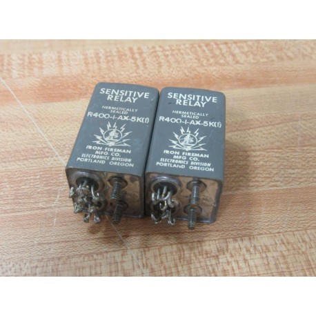 Electronic Specialty R400-1-AX-5K(1) Relay R4001AX5K1 (Pack of 2) - Used