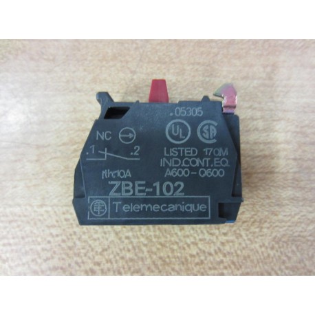 Telemecanique ZBE-102 Block ZBE102 35564 Schneider (Pack of 17) - Used