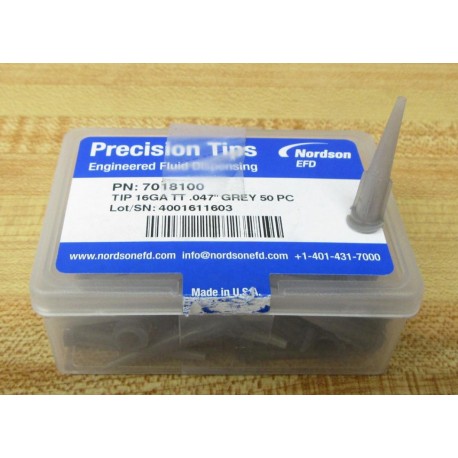 Nordson 7018100 Precision Tips (Pack of 50)