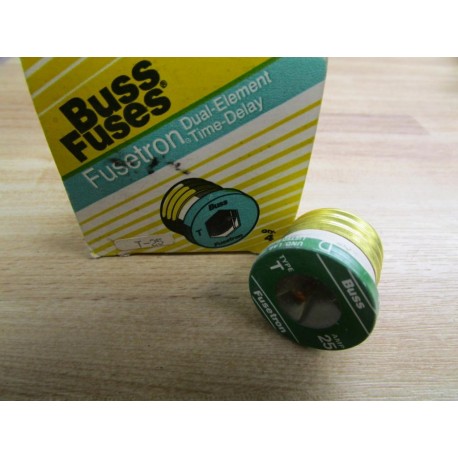 Bussmamm T-25 Fusetron Buss Fuses (Pack of 4)
