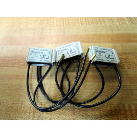 Allen Bradley 199-MSMA1 Surge Suppressor 199MSMA1 Series A (Pack of 3) - Used