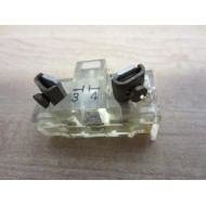 Square D 9001-KA2 Contact Block 9001KA2 Clear (Pack of 7) - Used