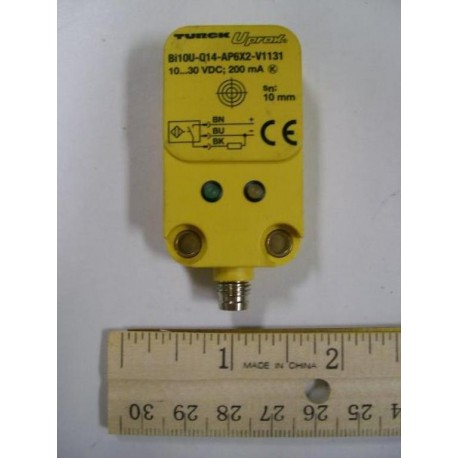 Turck Bi10U-Q14-AP6X2-V1131 Uprox Inductive Sensor