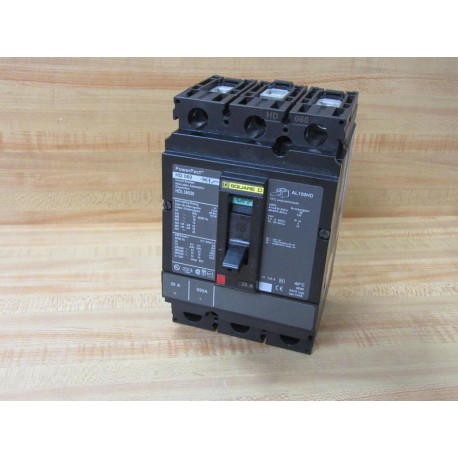 Square D HDL36020 20A PowerPact Circuit Breaker HD 060 - New No Box