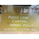 ESI PLC-1 Photo Loop Control PLC1 B-76031-1 - Used