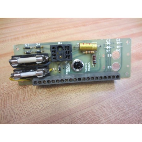 Jacquard Schaft Circuit Board w2 Fuses - Used