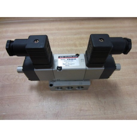 SMC VS4210 Double Solenoid Valve 38" 10A - New No Box