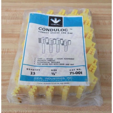 Ideal 71-001 Spacer And Cap 71001 (Pack of 25)