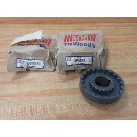 TB Wood's 5J118 SF Flange Coupling WKW 5JX1 18 (Pack of 2)