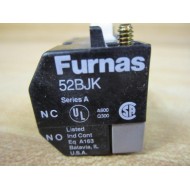 Furnas 52BJK Two Pole Contact Block N.O. N.C. - New No Box