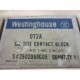 Westinghouse 0T2A Contact Block OT2A 1-NO 1-NC 2602D69G05