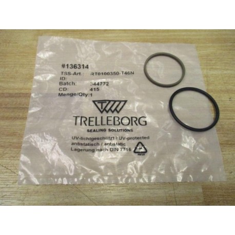 Trelleborg RT0100350-T46N Turcon Glyd Ring Seal 136314