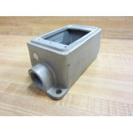 O-ZGedney FS-1-75 Conduit Cast Iron Box - Used