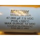 Mallory CGR473U7R5V3C Capacitor - New No Box