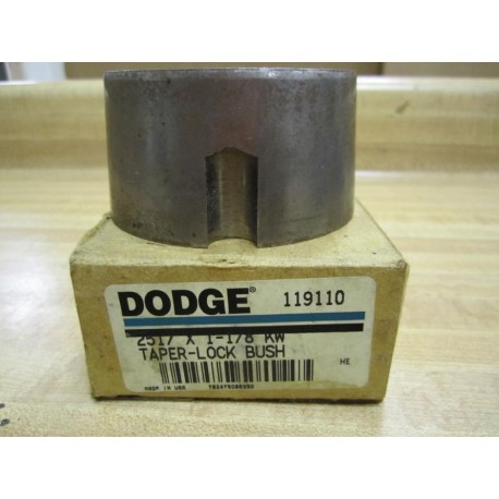 Dodge 119110 Taper Lock Bushing  2517 X 1-18 KW