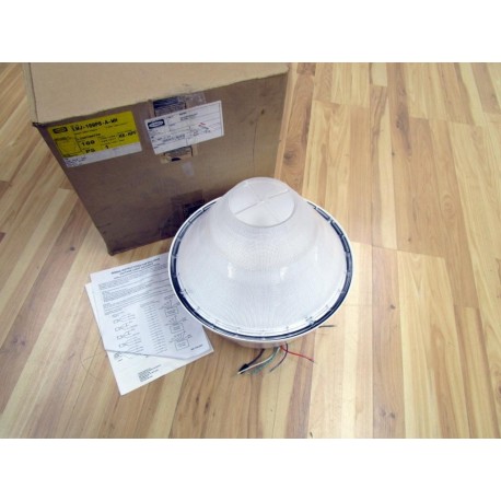 Hubbell LWJ-100P8-A-WH Light Watt LWJ100P8AWH Large Dent In Side