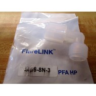 Fit-Line ME6-8N-3 Male Elbow Fitting ME68N3