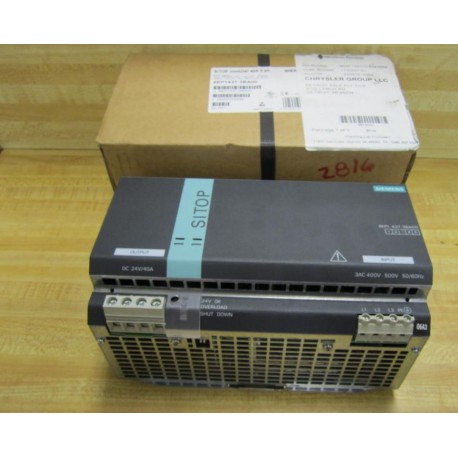 Siemens 6EP1-437-3BA00 Power Supply 6EP14373BA00